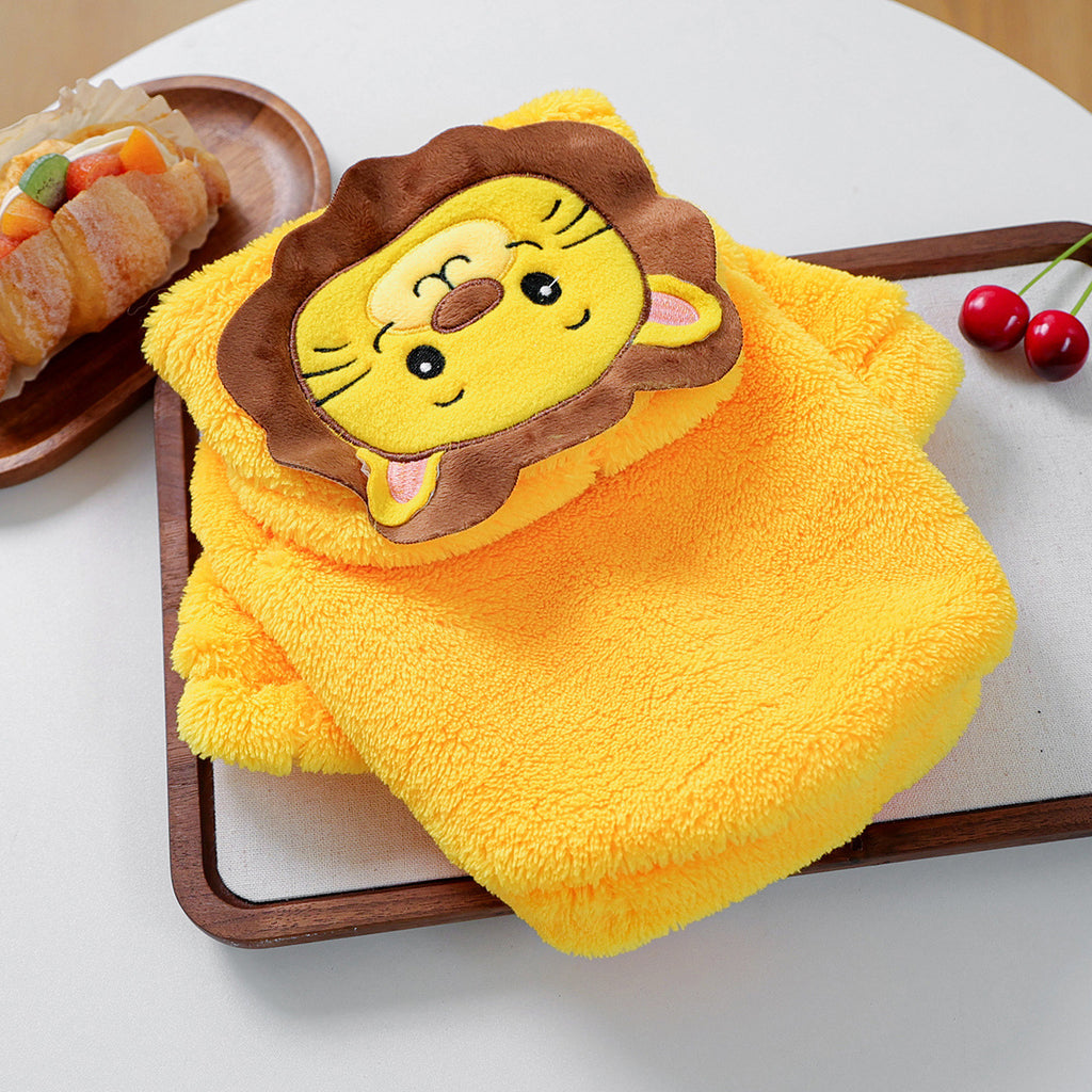CozyCore Critter Series Dog Hoodie Lion