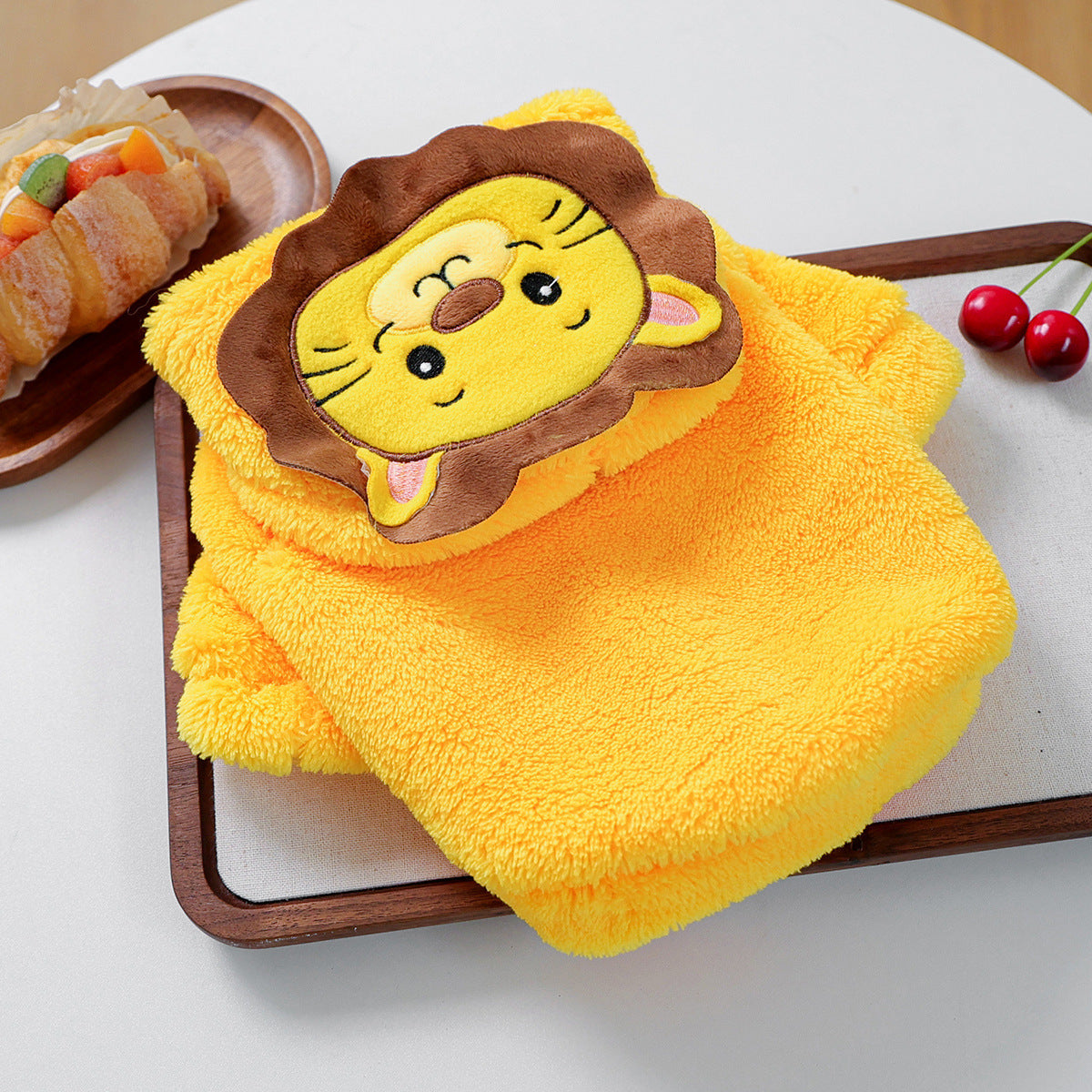 CozyCore Critter Series Dog Hoodie Lion
