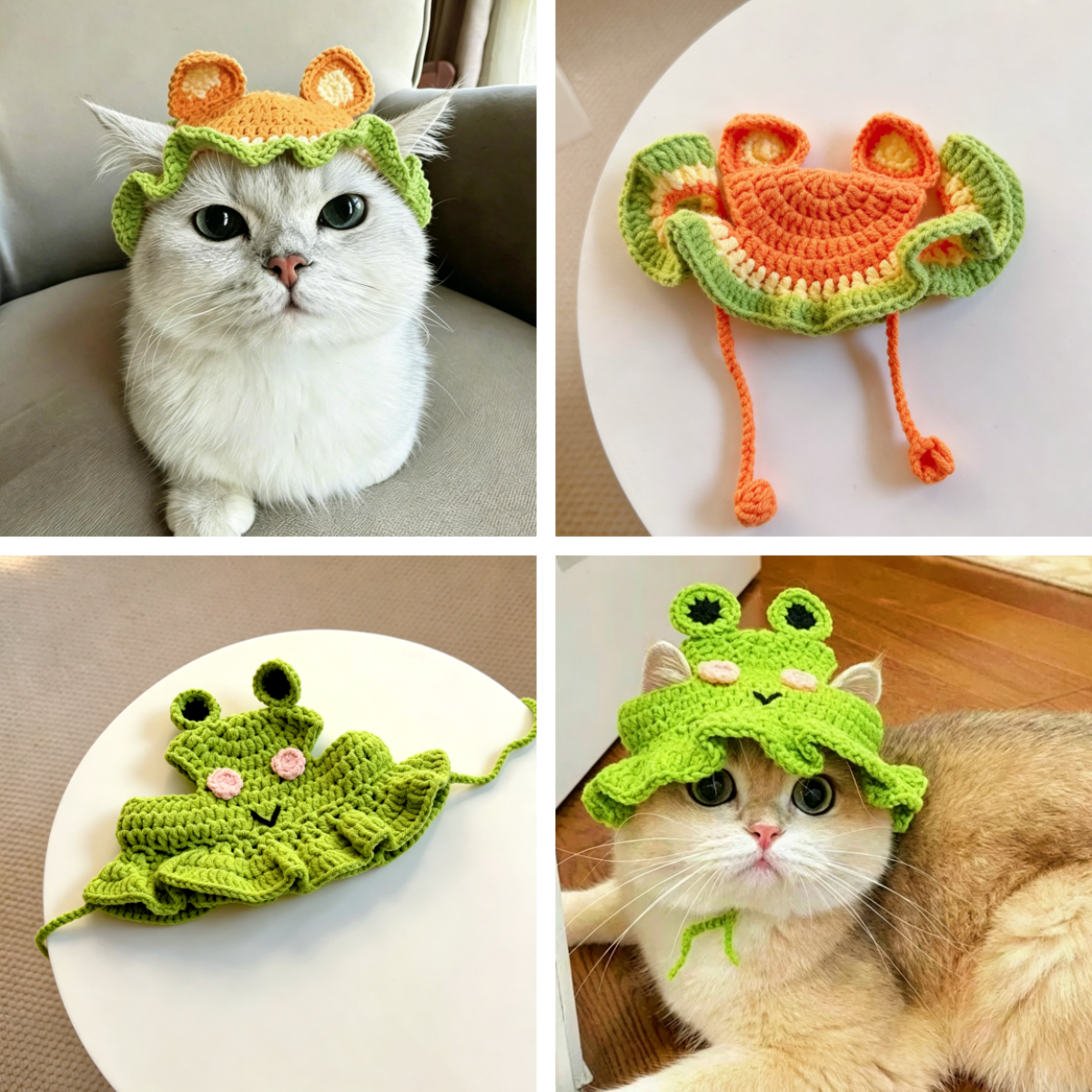 CozyCore Garden Knit Collar Series