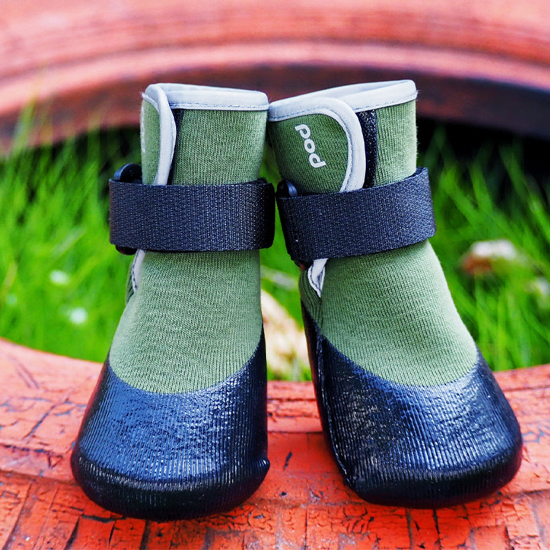 PawTech Active Dog Boots - Moss