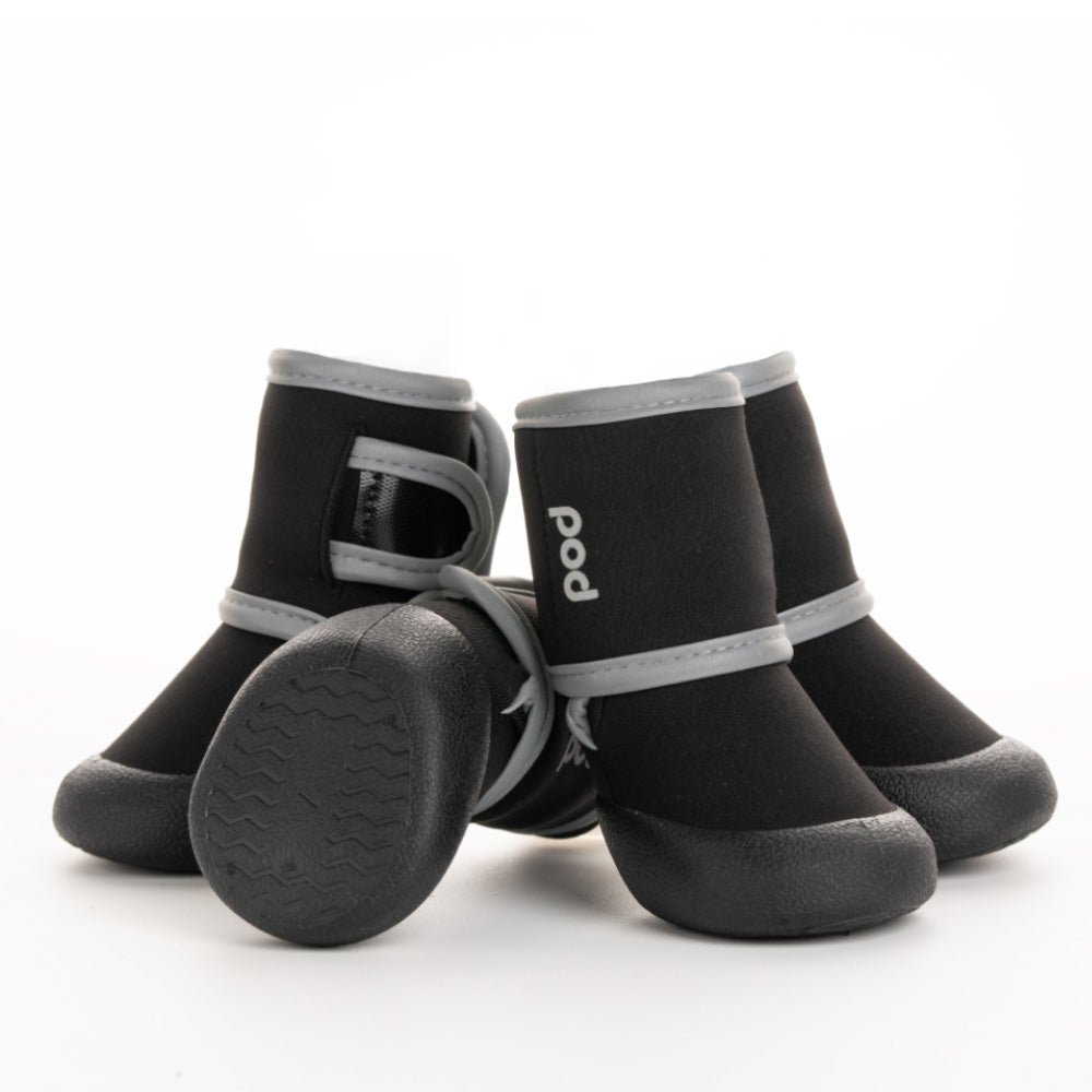 PawTech Aqua Dog Boots - Charcoal
