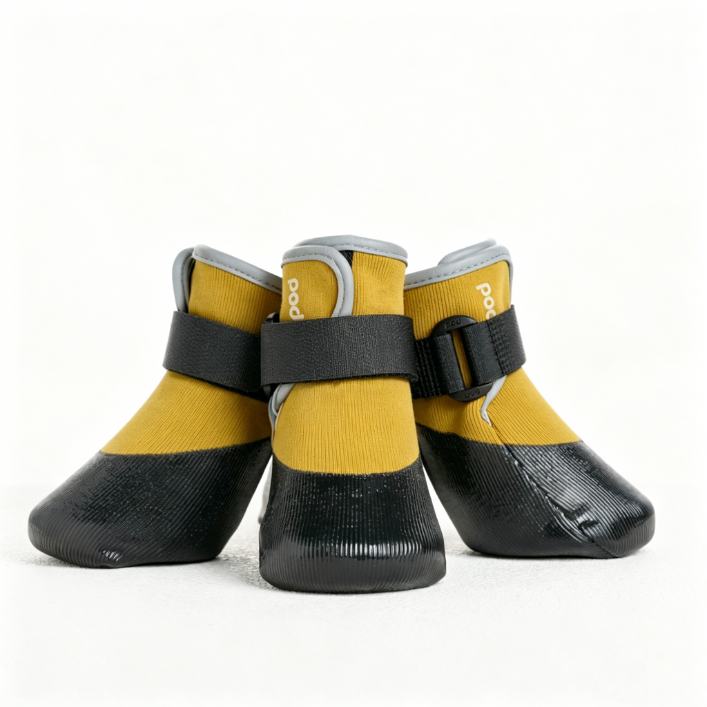 PawTech Active Dog Boots - Mustard