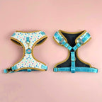 StyleWalk Bloom Series Dog Harness & Leash Set - Rain of Love