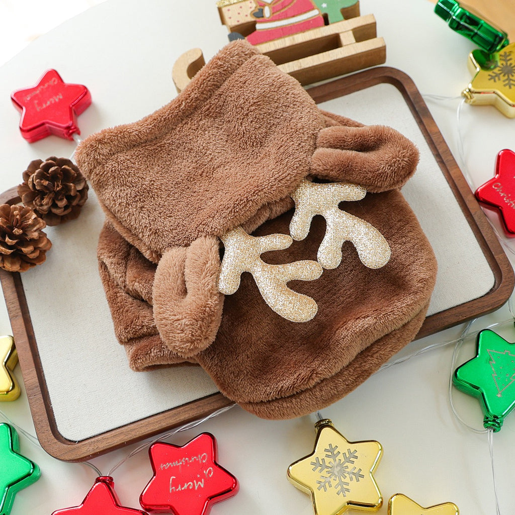 CozyCore Critter Series Dog Hoodie Moose