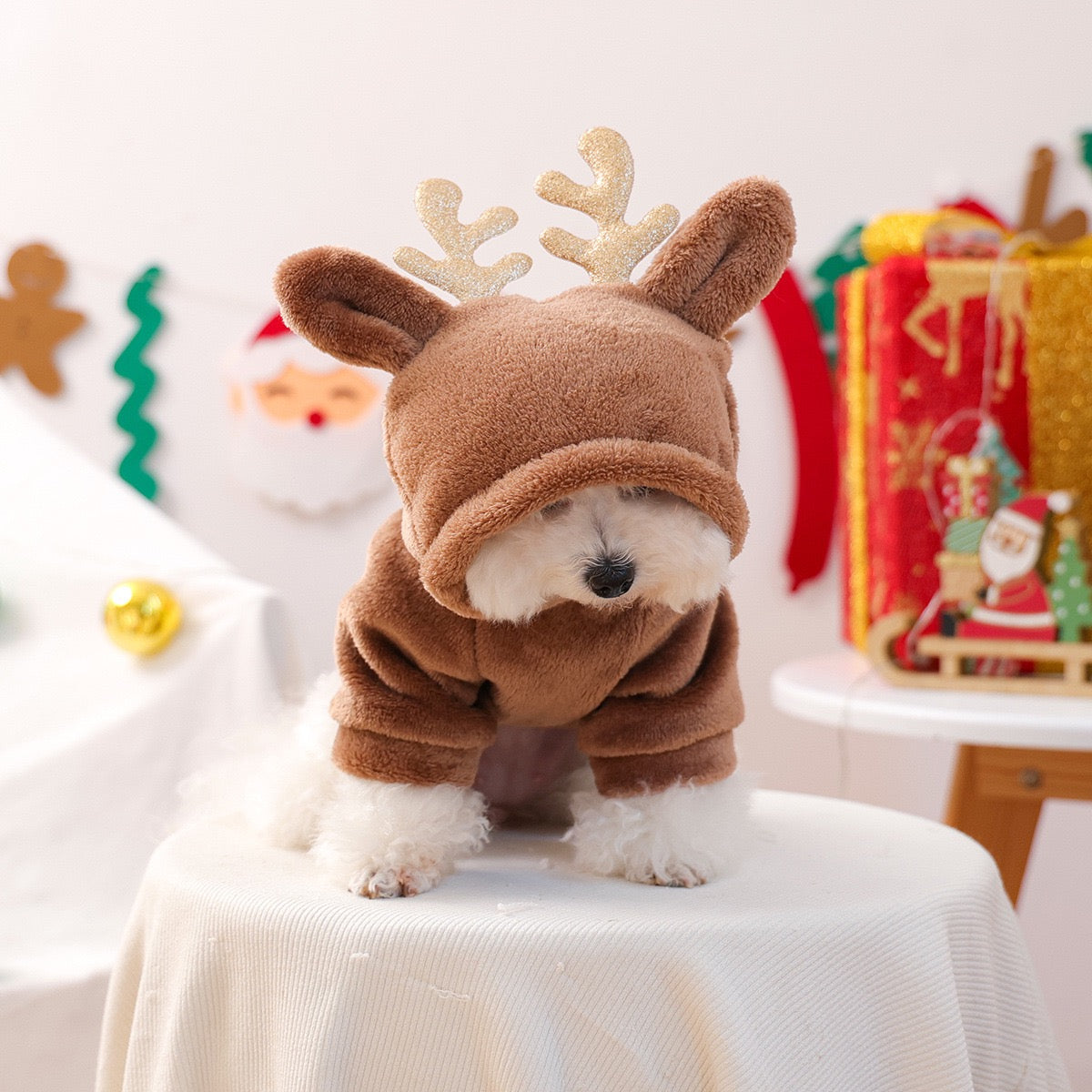 CozyCore Critter Series Dog Hoodie Moose
