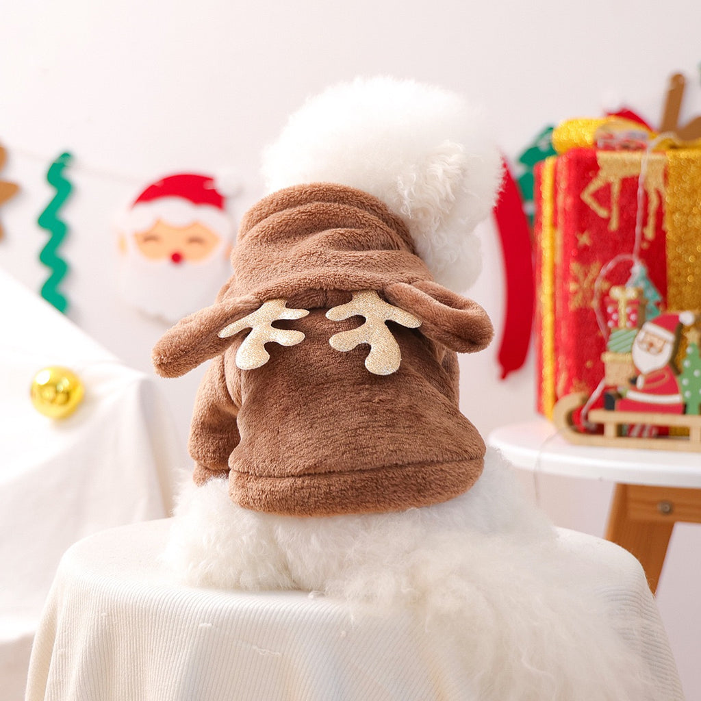 CozyCore Critter Series Dog Hoodie Moose