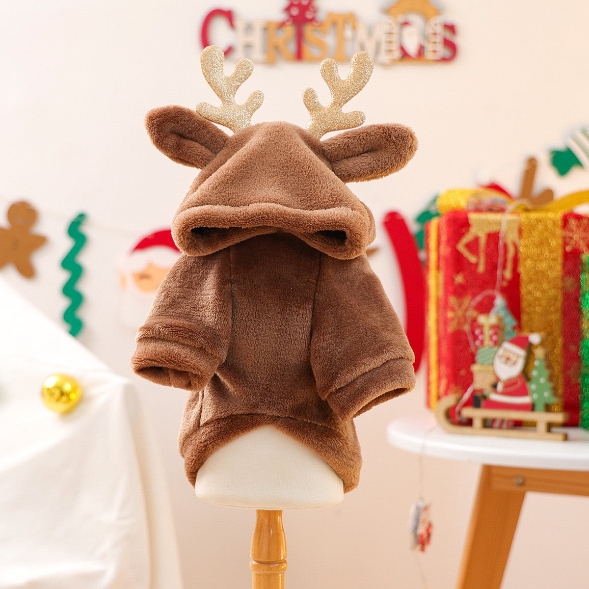 CozyCore Critter Series Dog Hoodie Moose