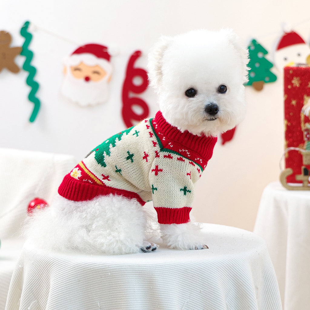 CozyCore Festive Tree Sweater