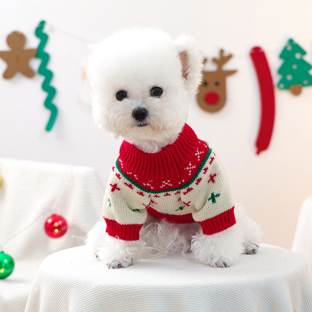 CozyCore Festive Tree Sweater