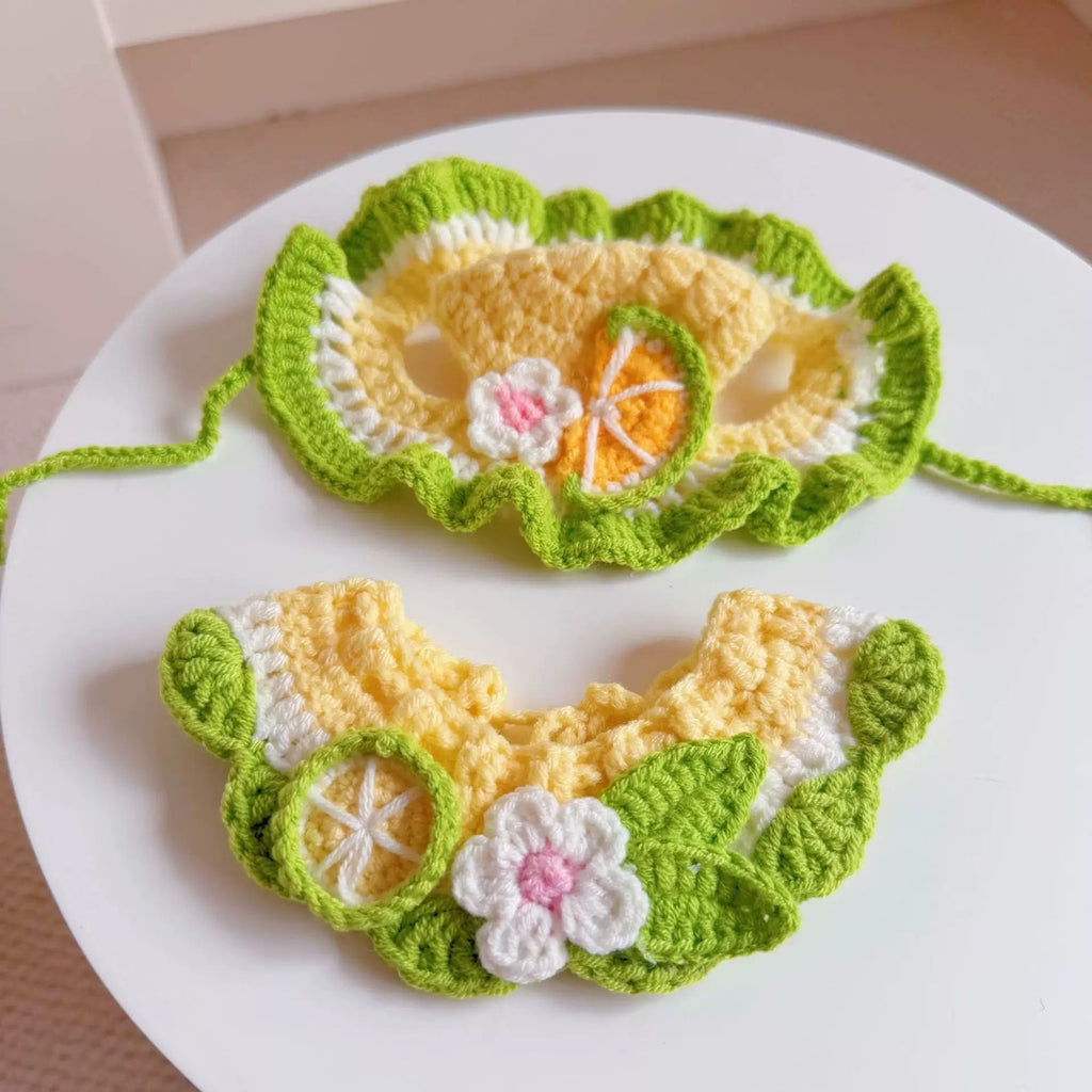 CozyCore Garden Knit Collar Series