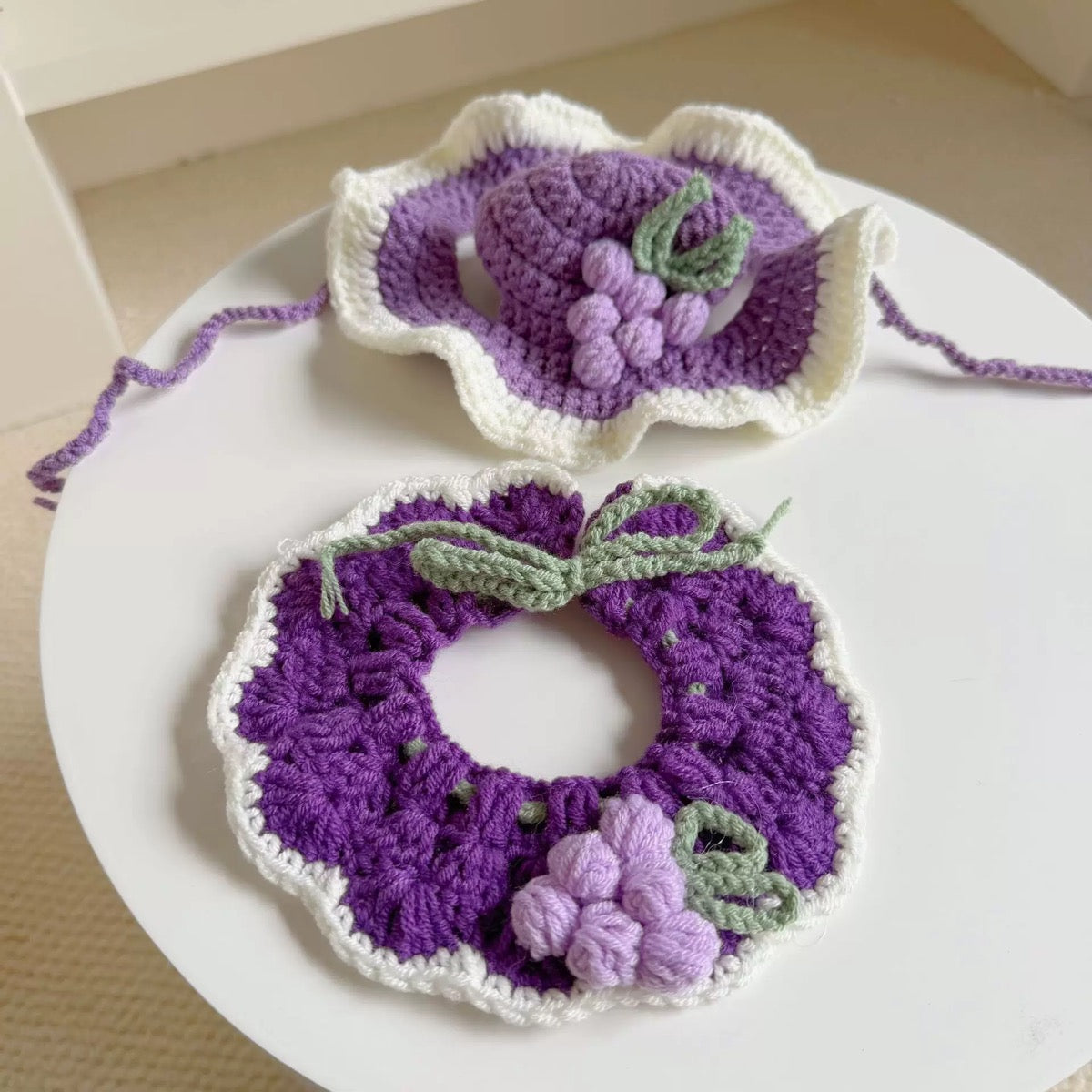 CozyCore Garden Knit Collar Series